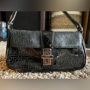 Black Calvin Klein purse bag